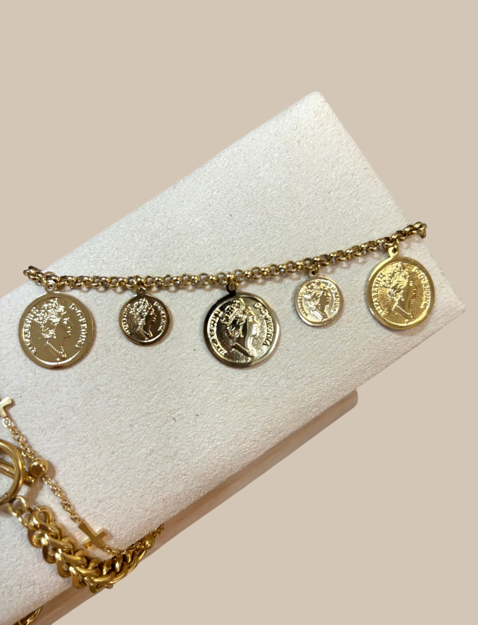 Pulsera monedas