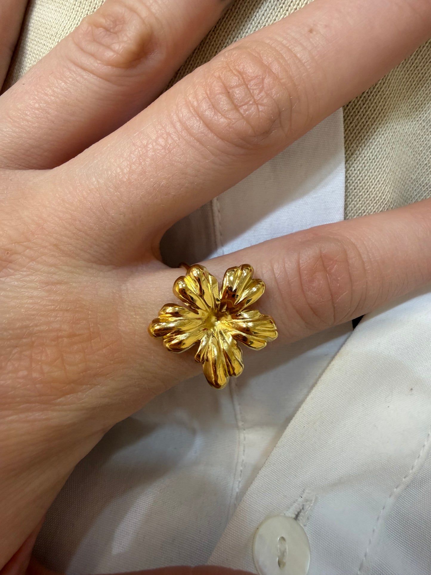Anillo flor🌸