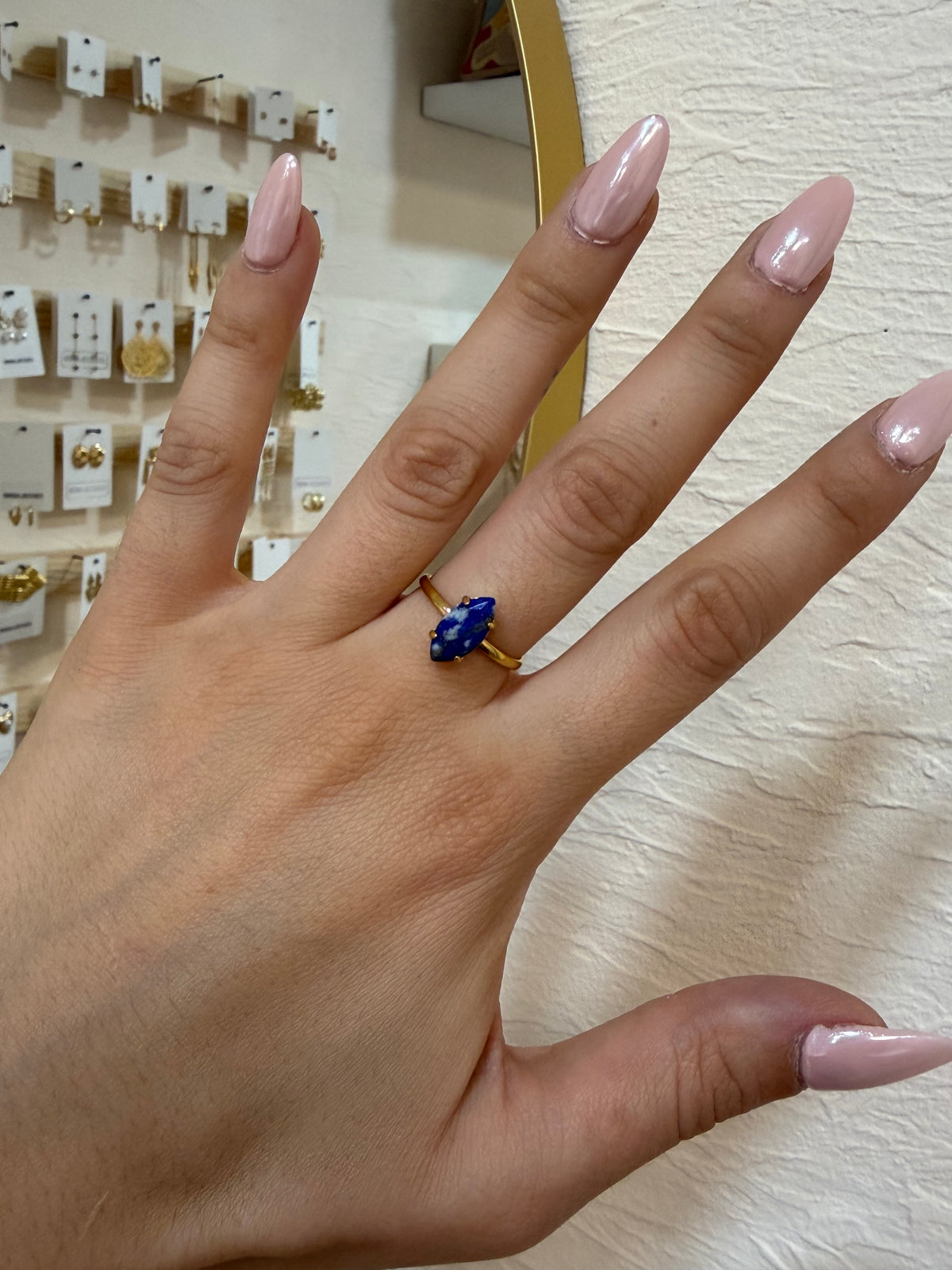 Anillo Blue Elan