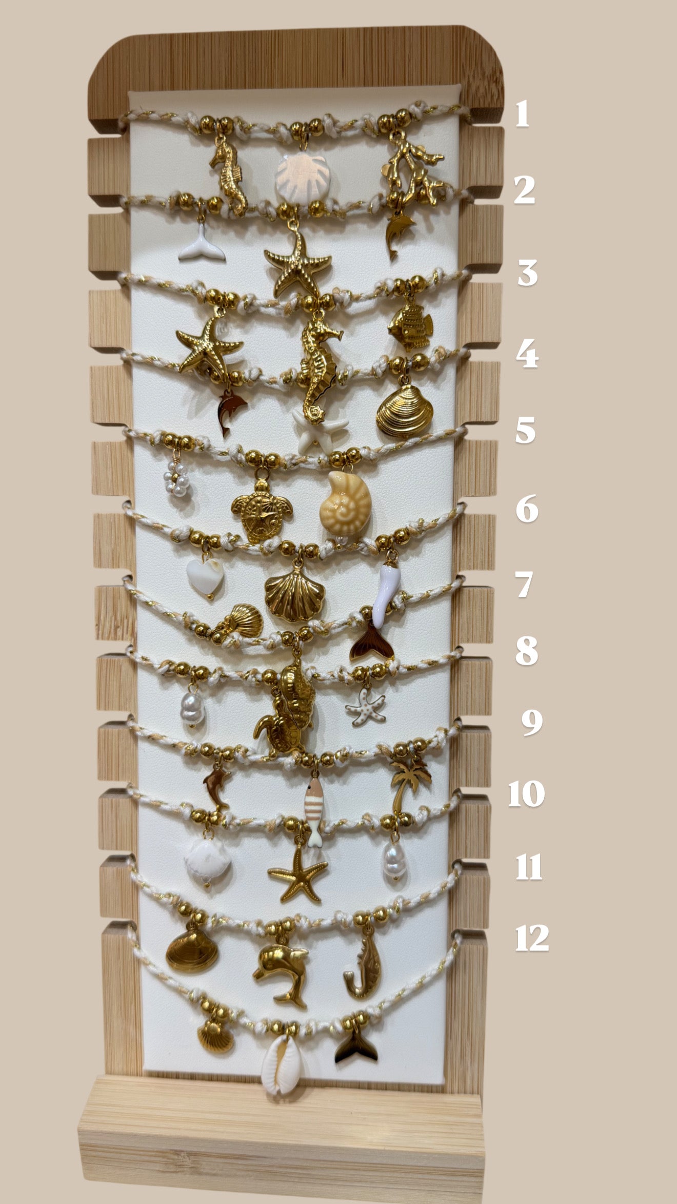 Pulsera con charm