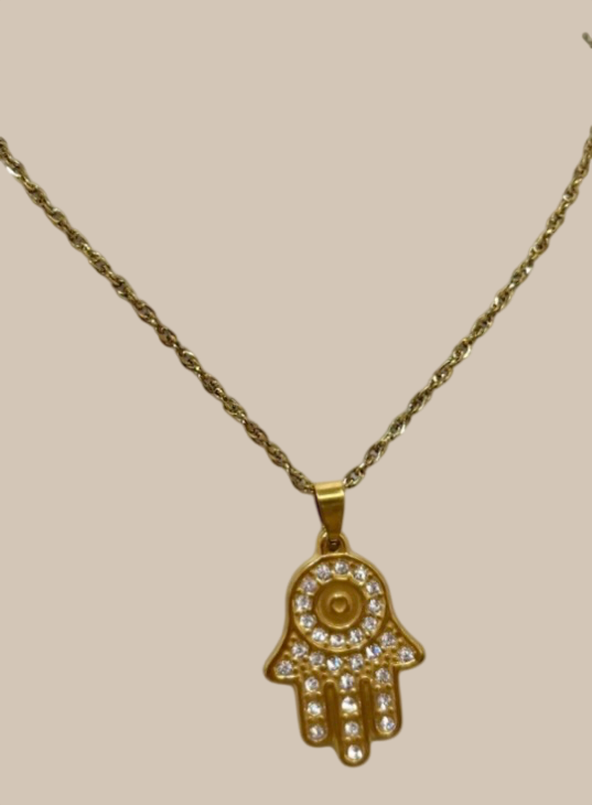 Cadena con dije Fátima