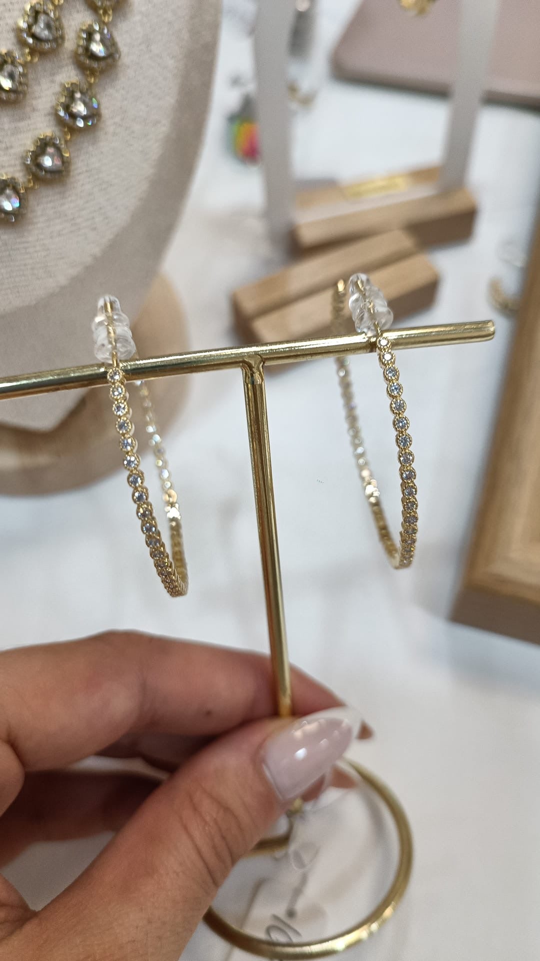 Aros bañados en Oro