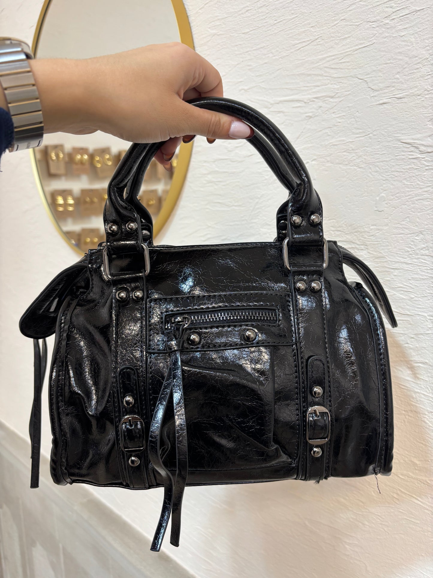 Bolso de piel Balenci