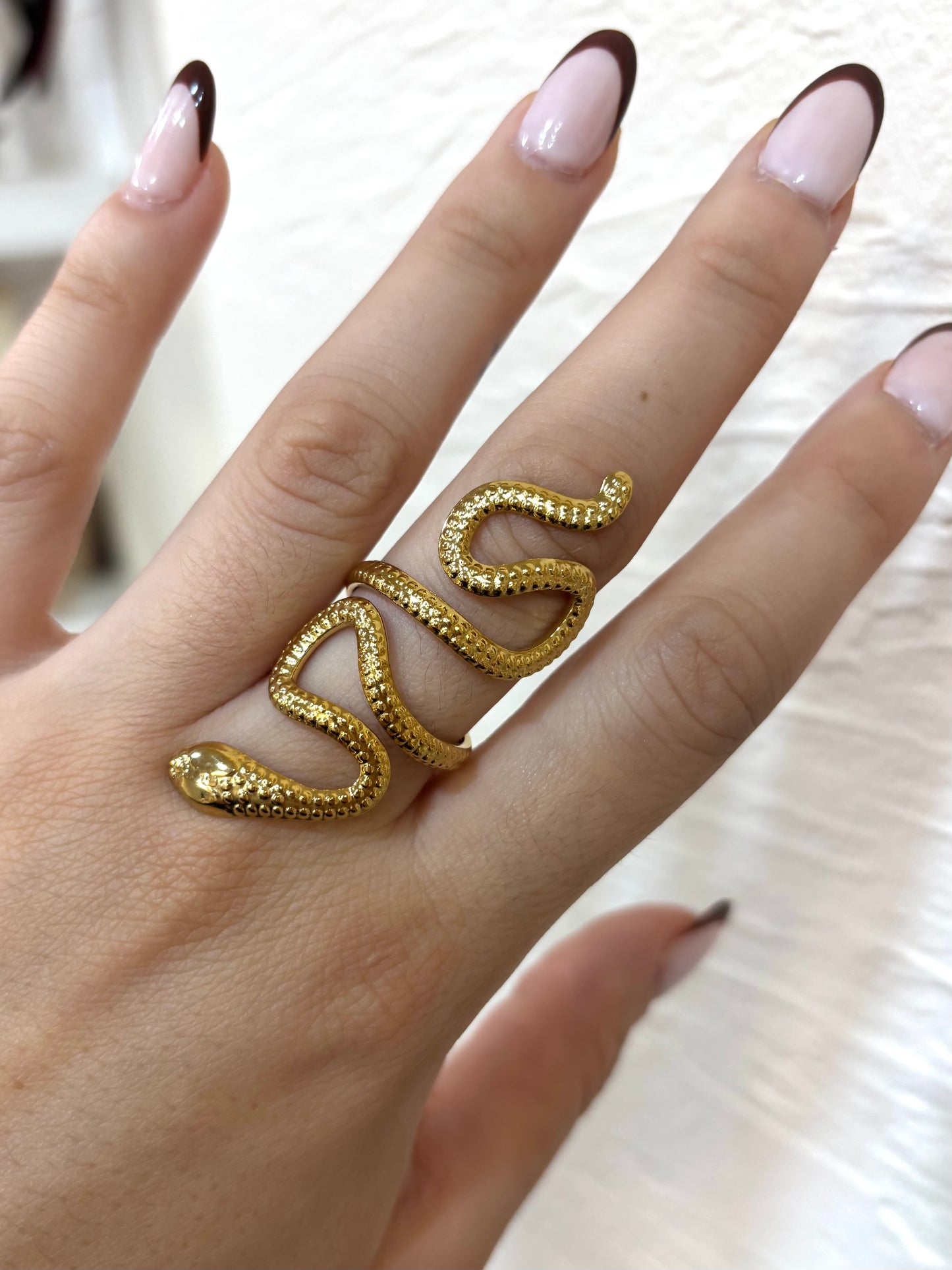 Anillo serpiente xl