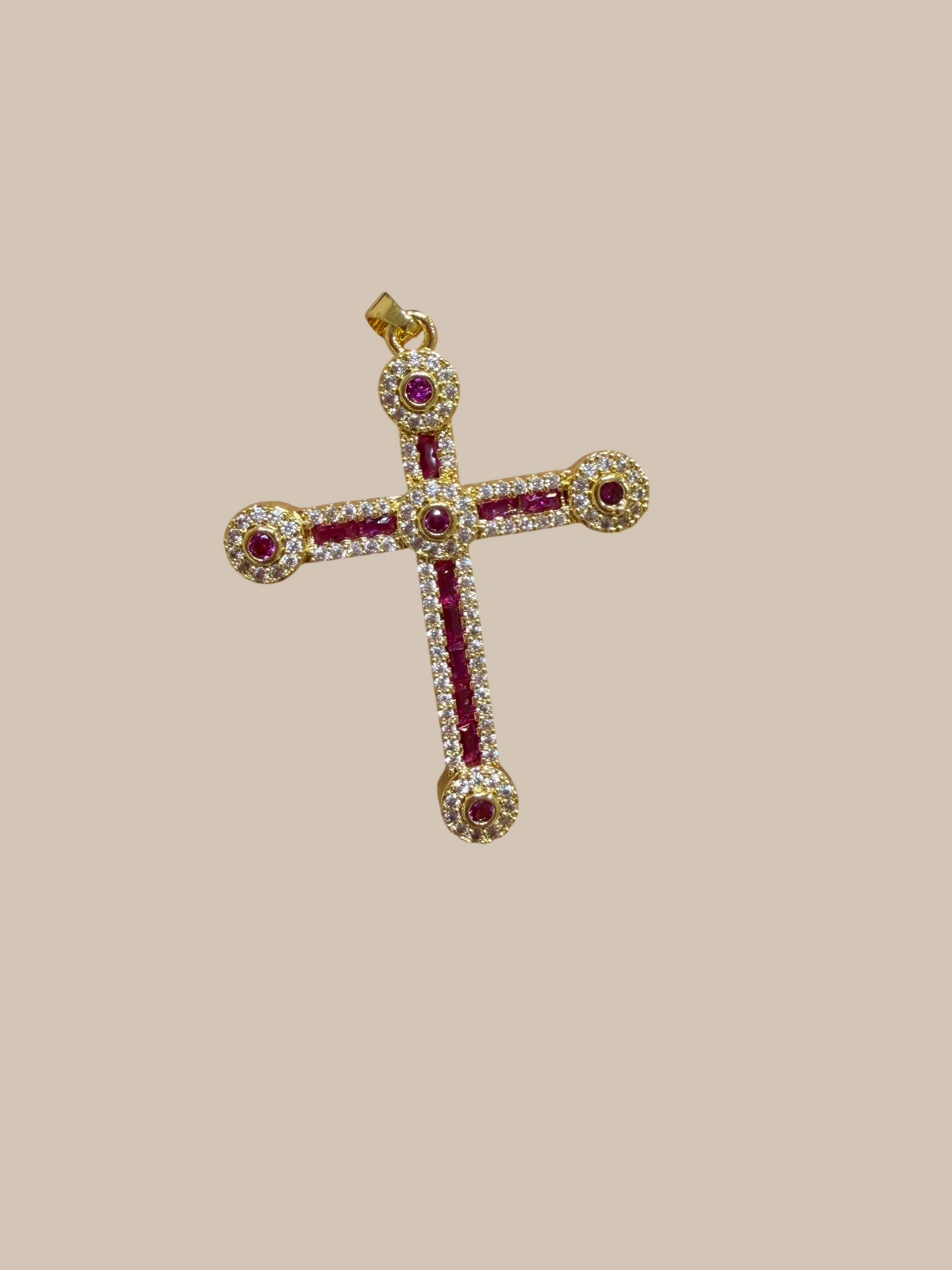 Charm Cruz cristales