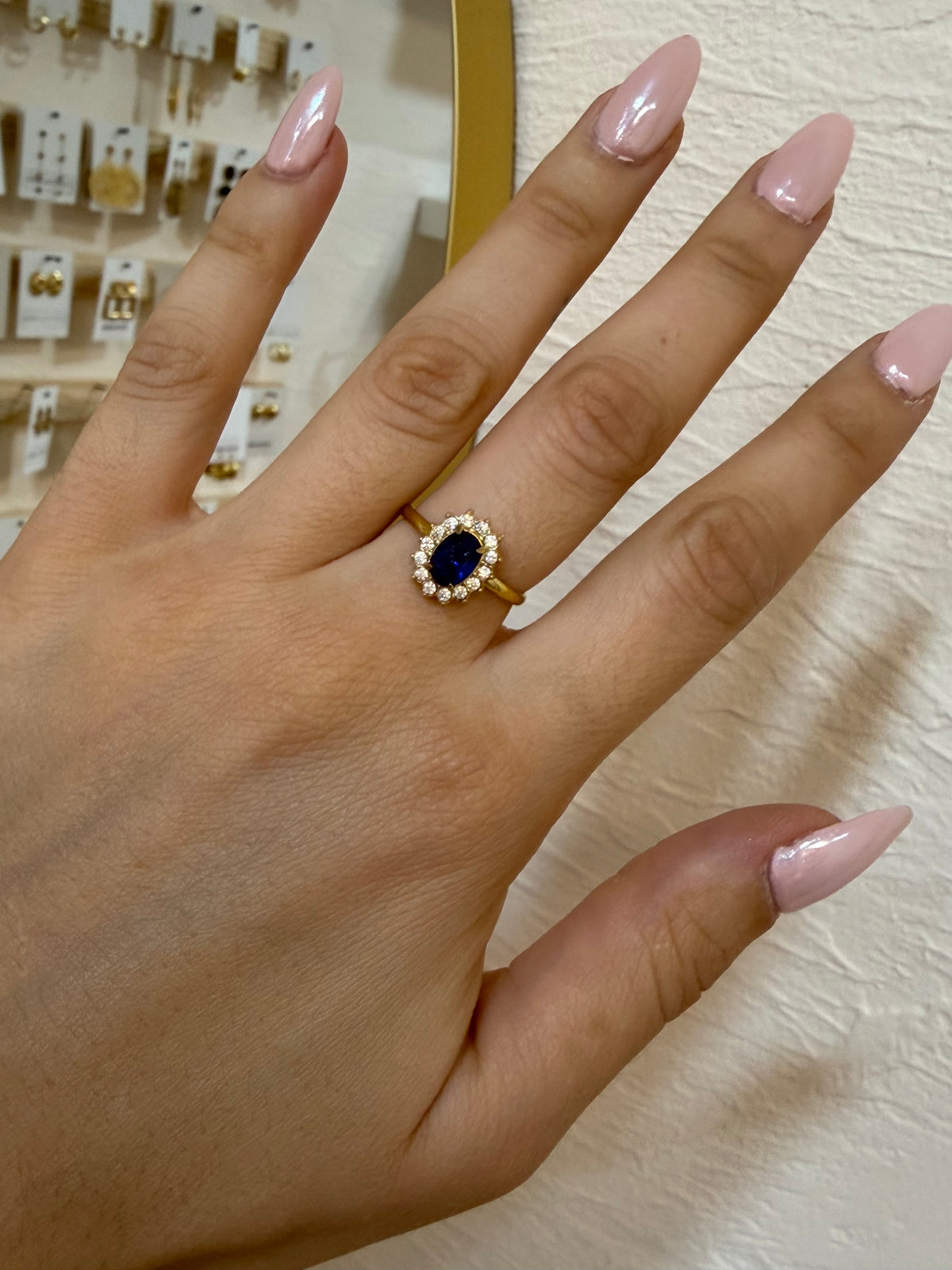 Anillo Zafiro Nocturno
