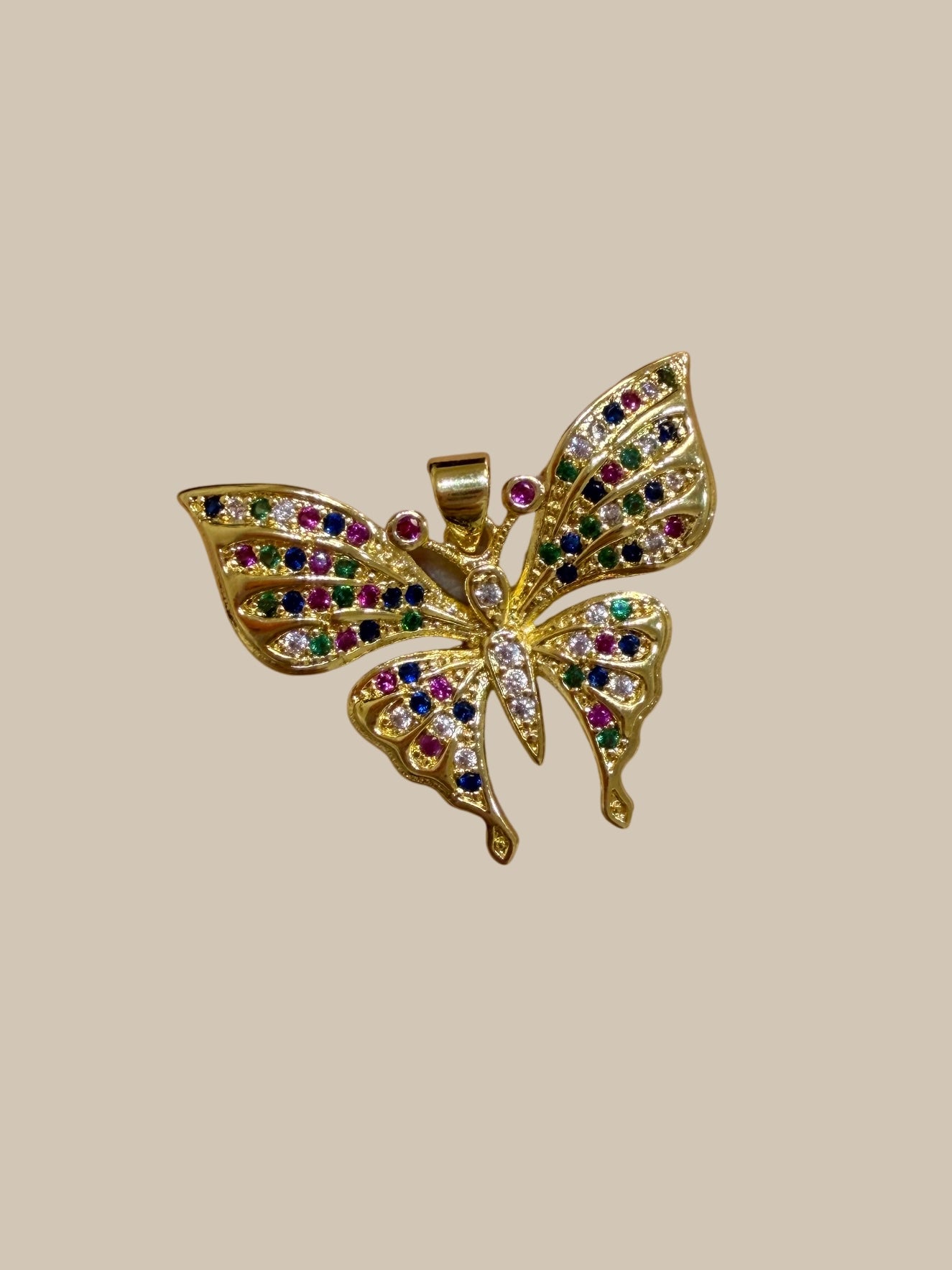 Charm mariposa combinada