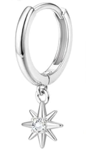 Aro con charm estrella