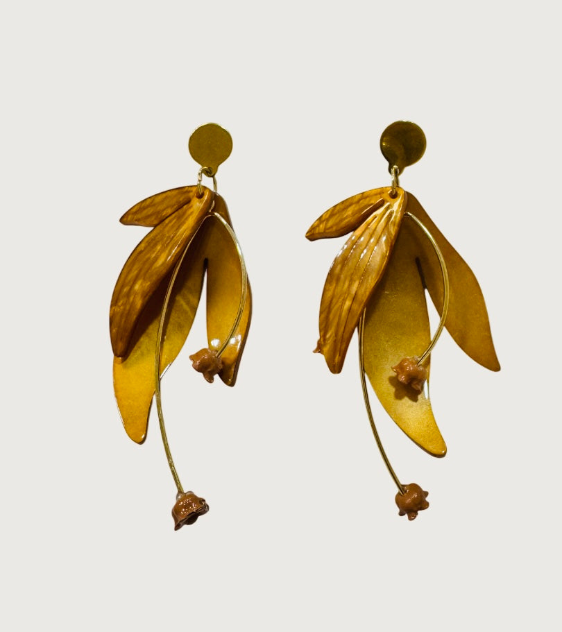 Pendientes flor