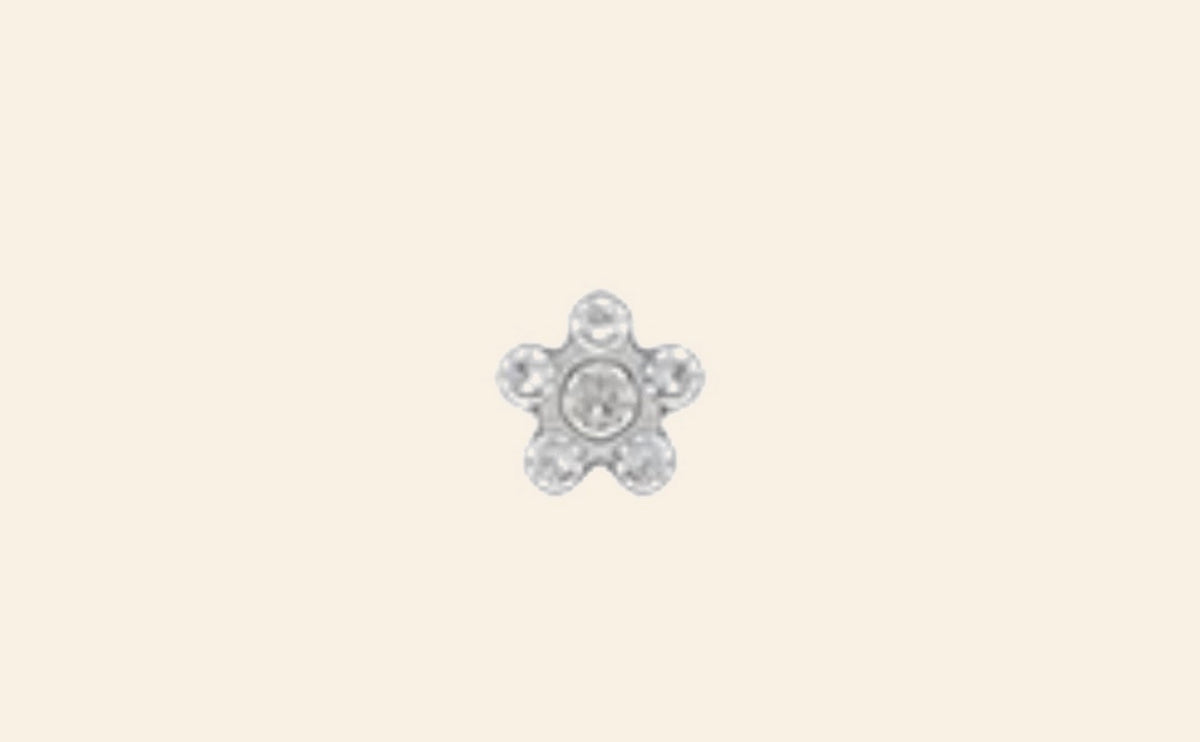 Crystal Flower 5mm