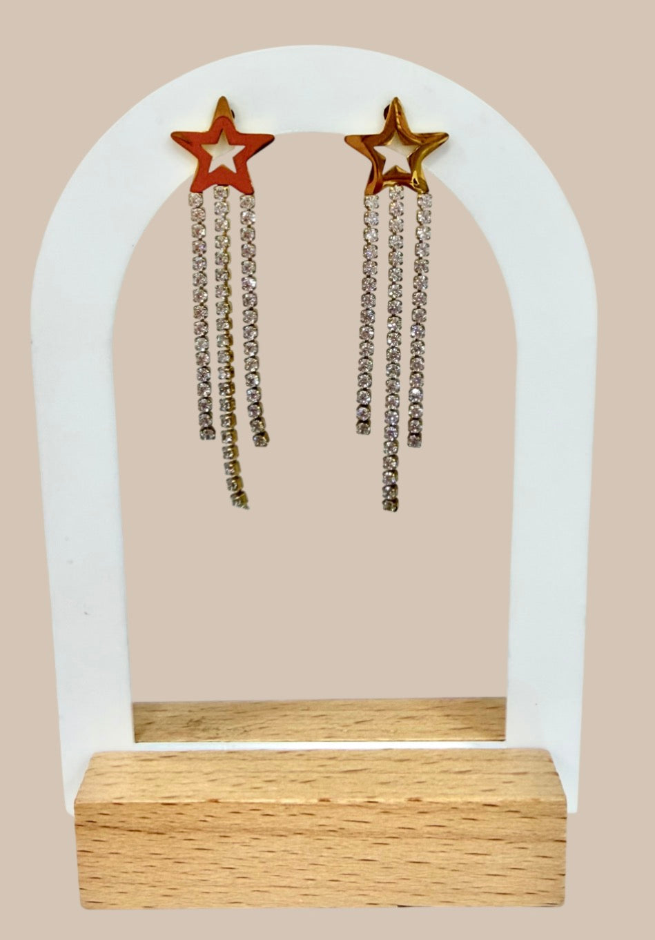 Pendientes Golden Star