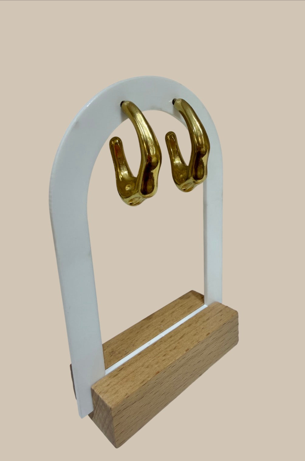 Pendientes bambú