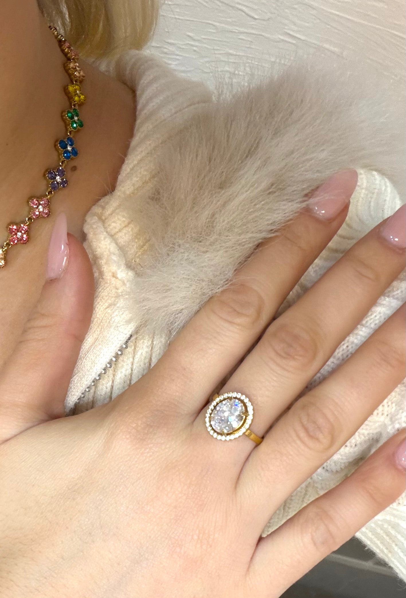 Anillo Ariadna dorado