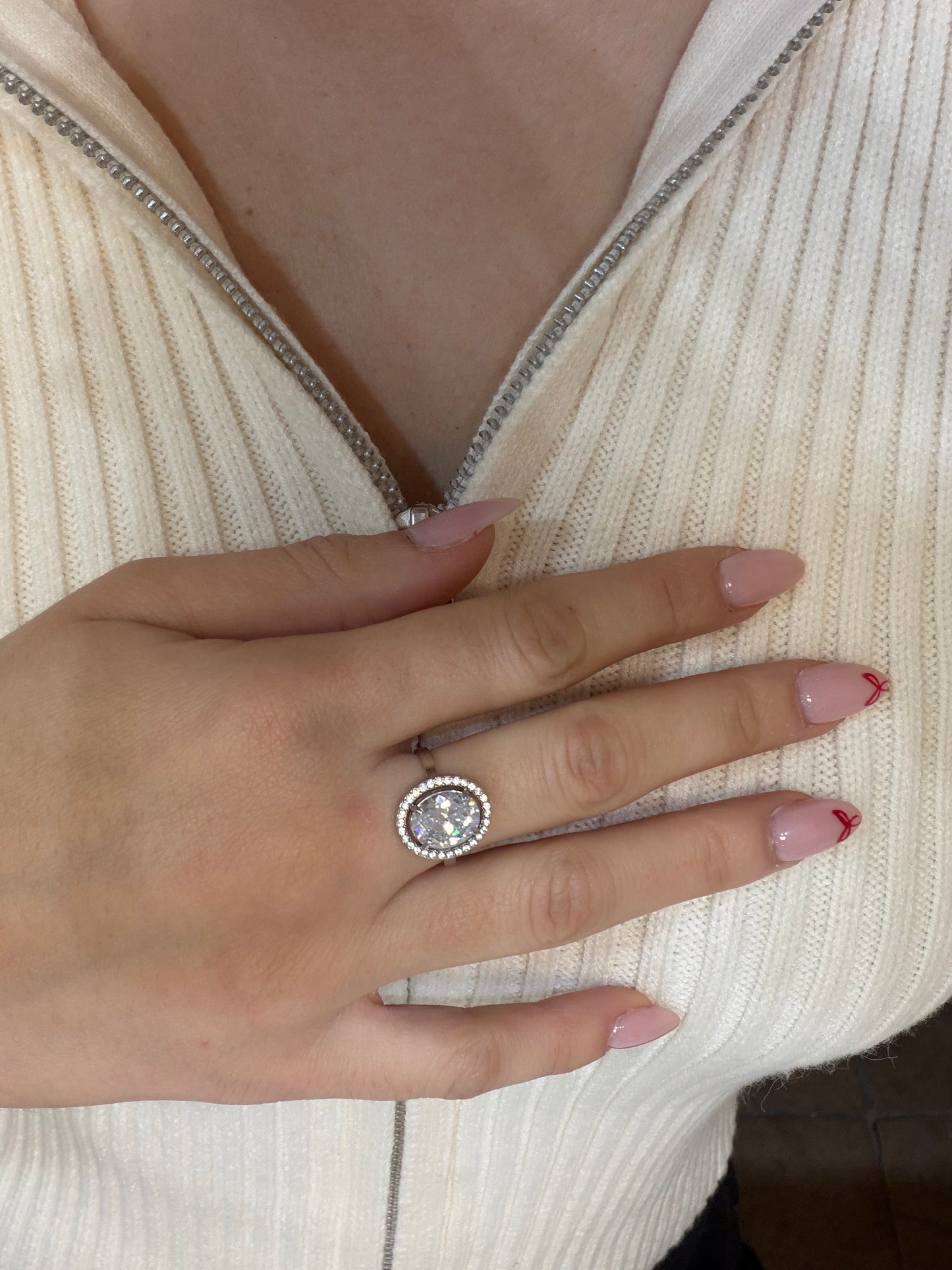 Anillo Ariadna plateado