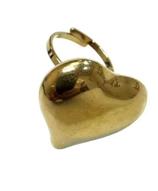 ANILLO CORAZON RELLENO