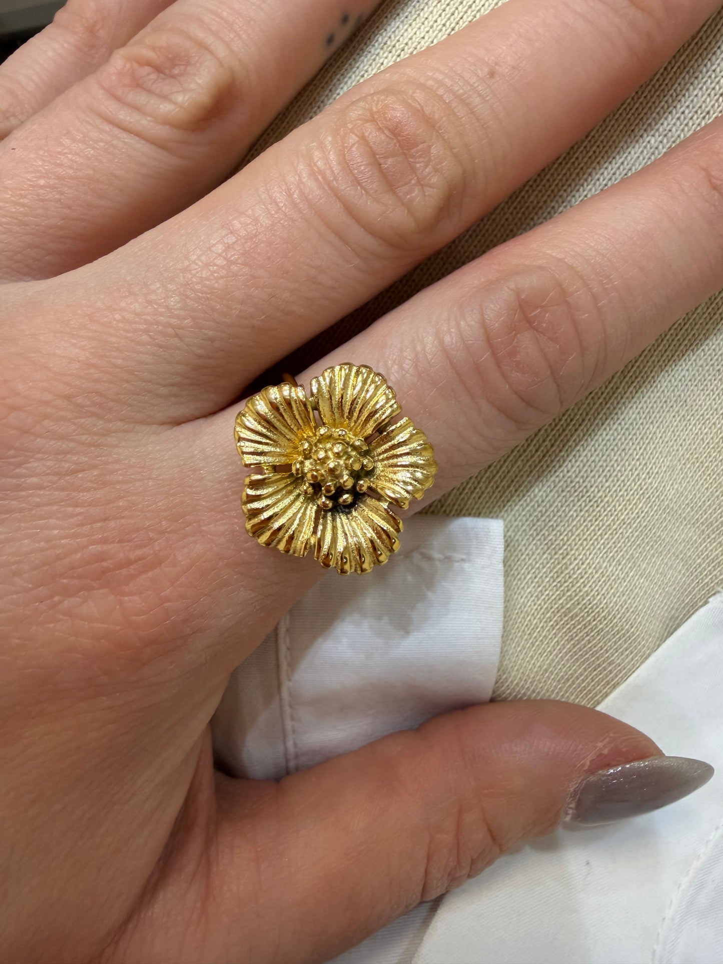 Anillo flor🌸