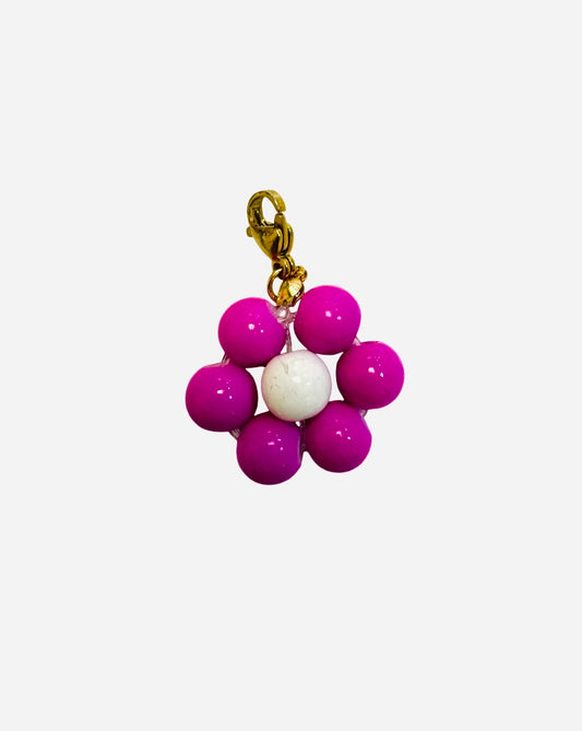 Charm flor rosa