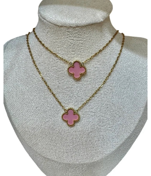 Collar Vancleff rosa