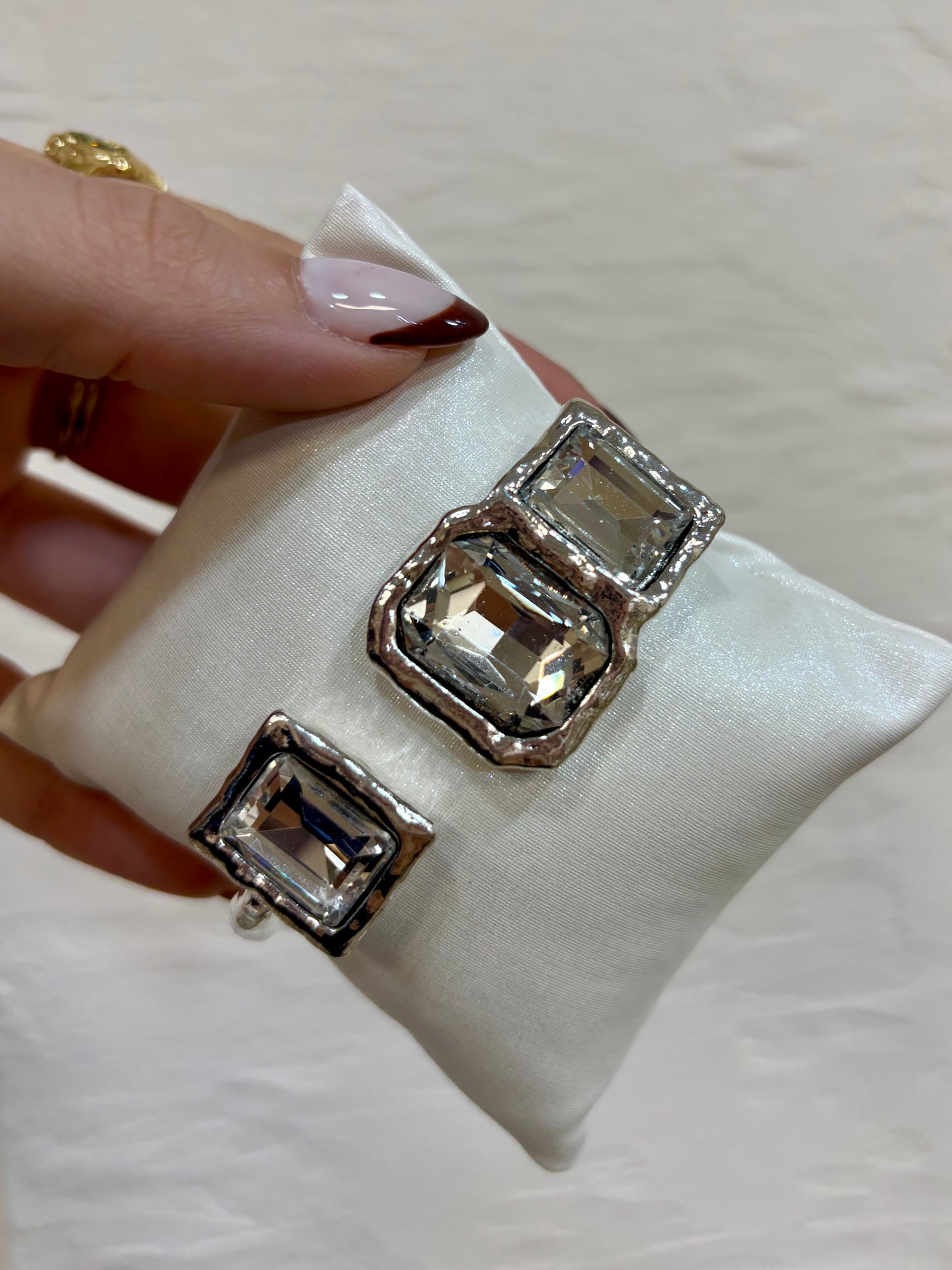 Brazalete bañado plata