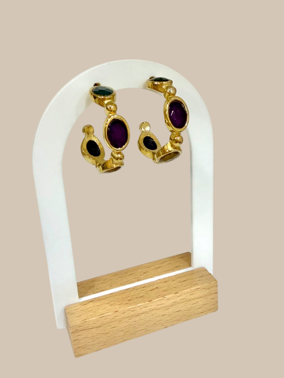 Pendientes Carla combinados