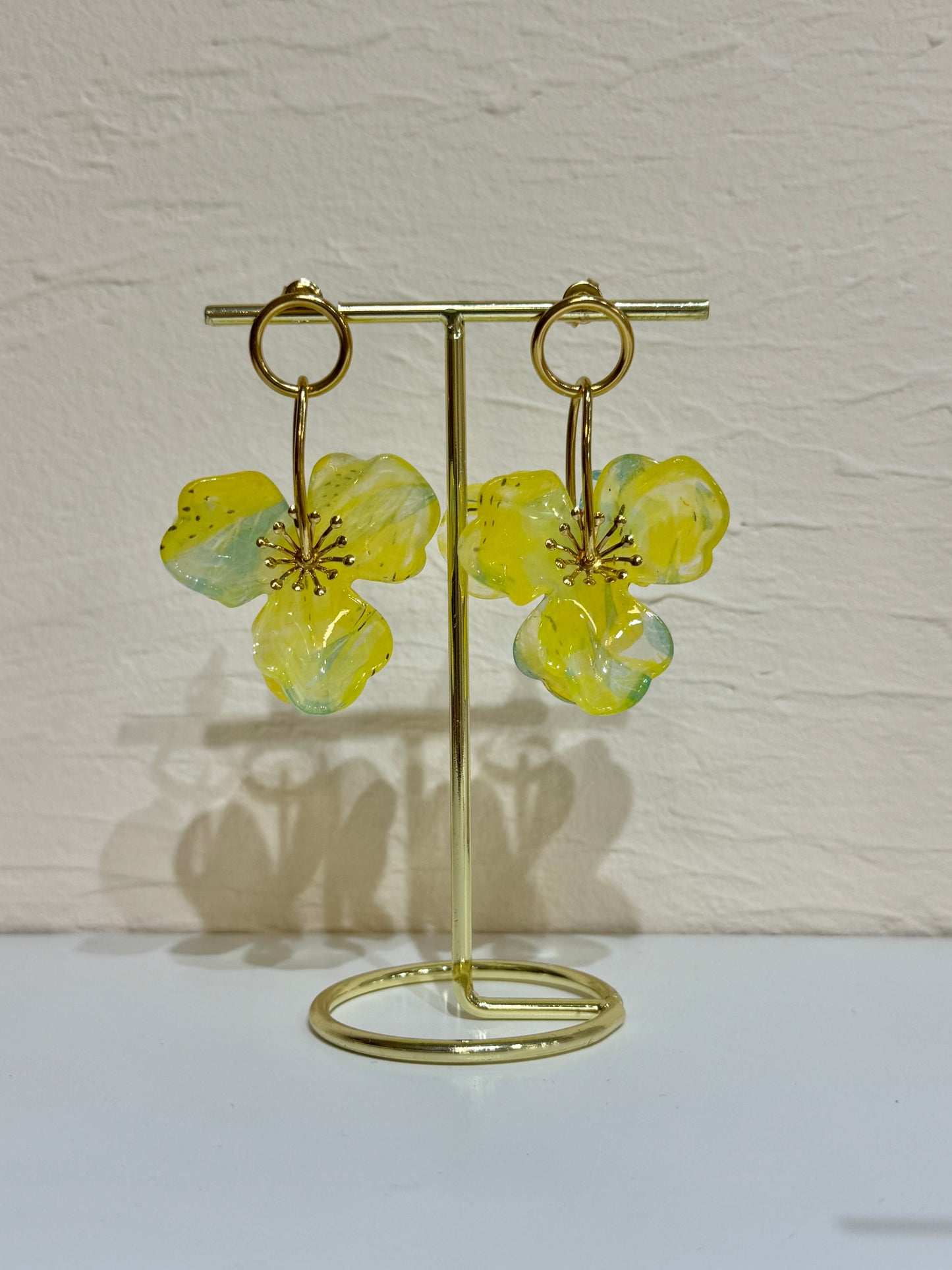 Pendientes flor