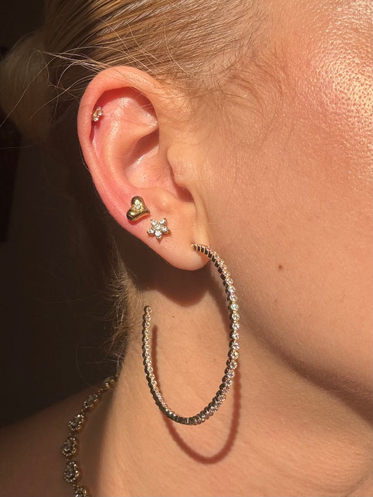 Aros bañados en Oro