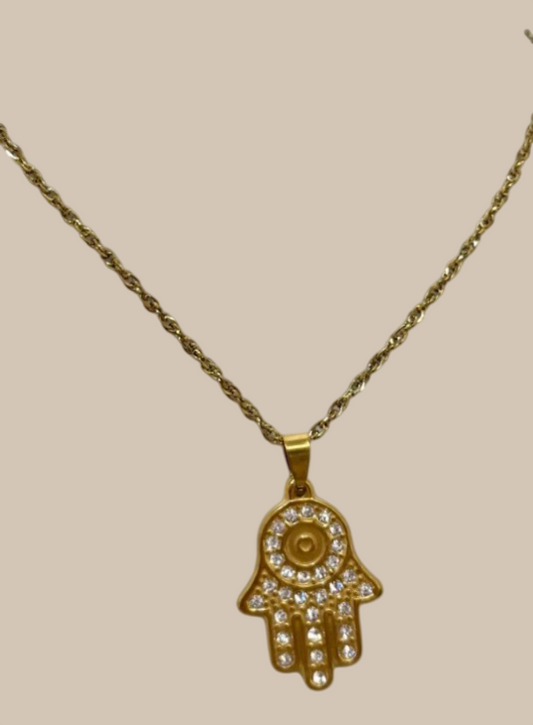 Cadena con dije Fátima