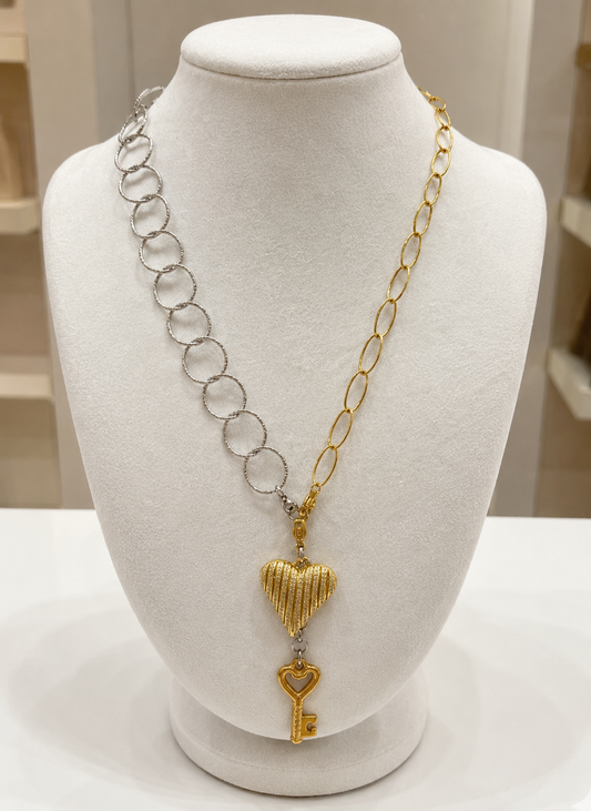 Collar La LLAVE DEL CORAZÓN
