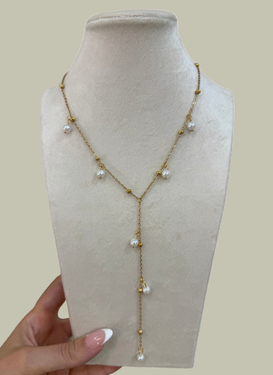 Collar perlas cultivadas