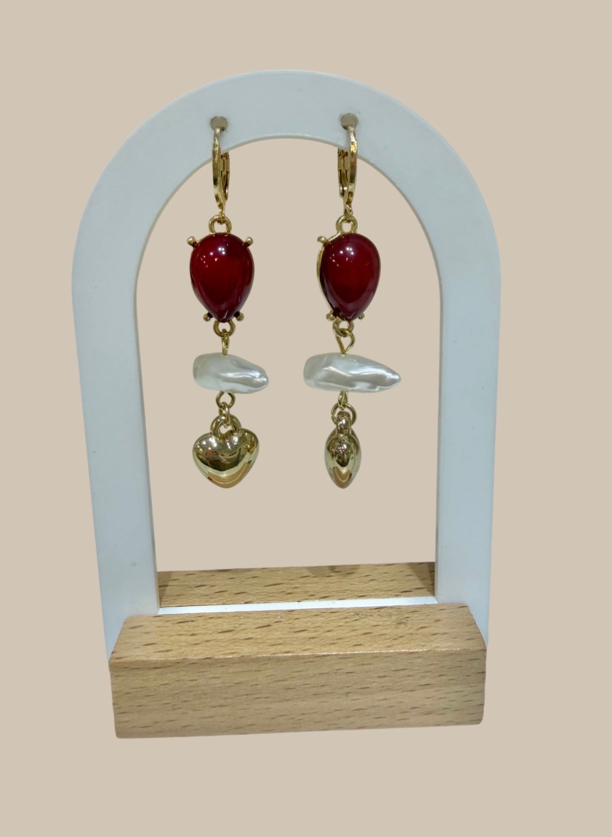 Pendientes combinados