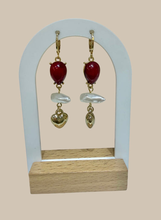 Pendientes combinados