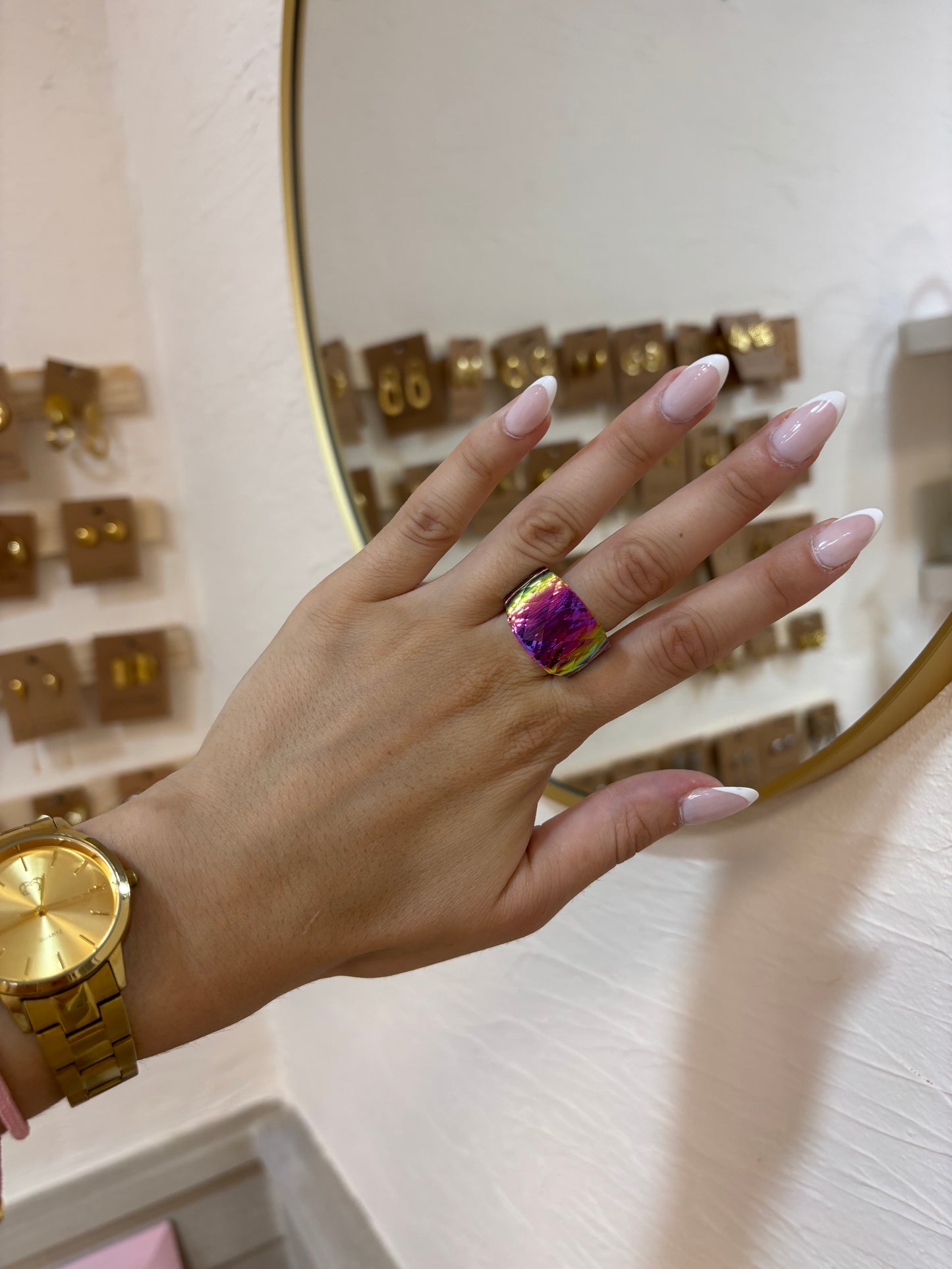 Anillo Andromeda arcoíris