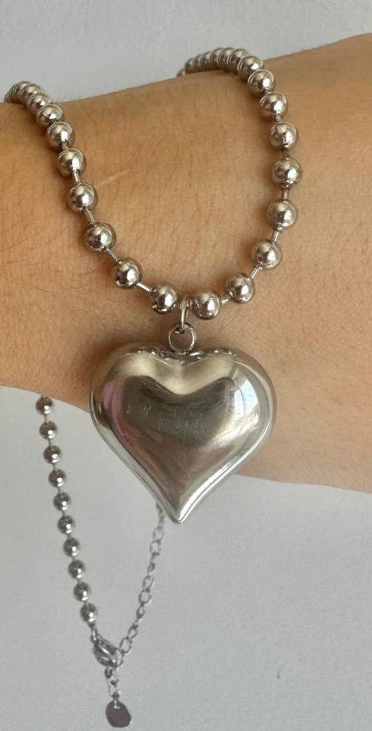 Collar corazón