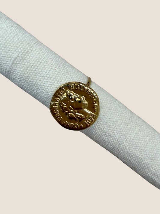Anillo moneda