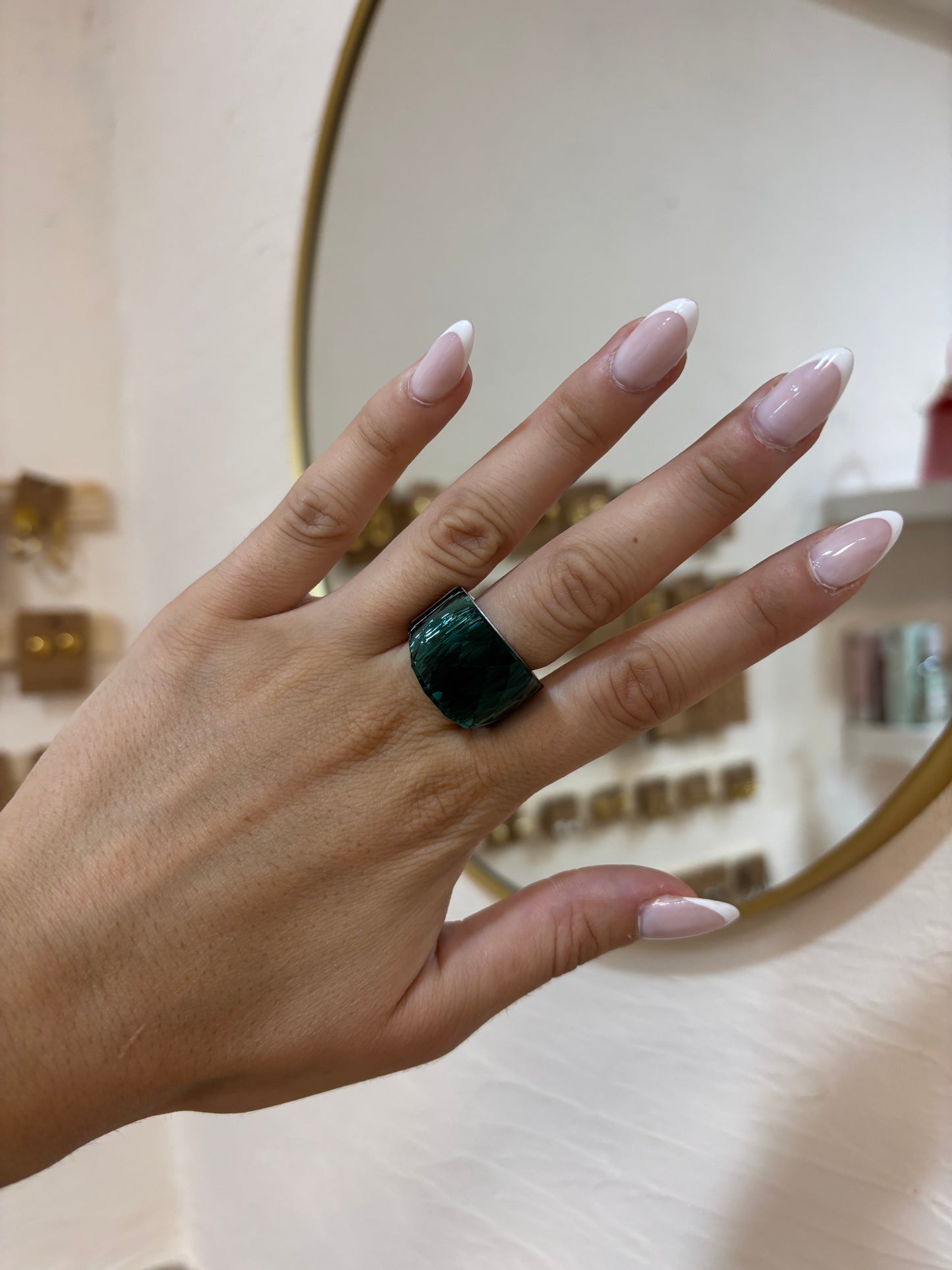 Anillo Andromeda verde