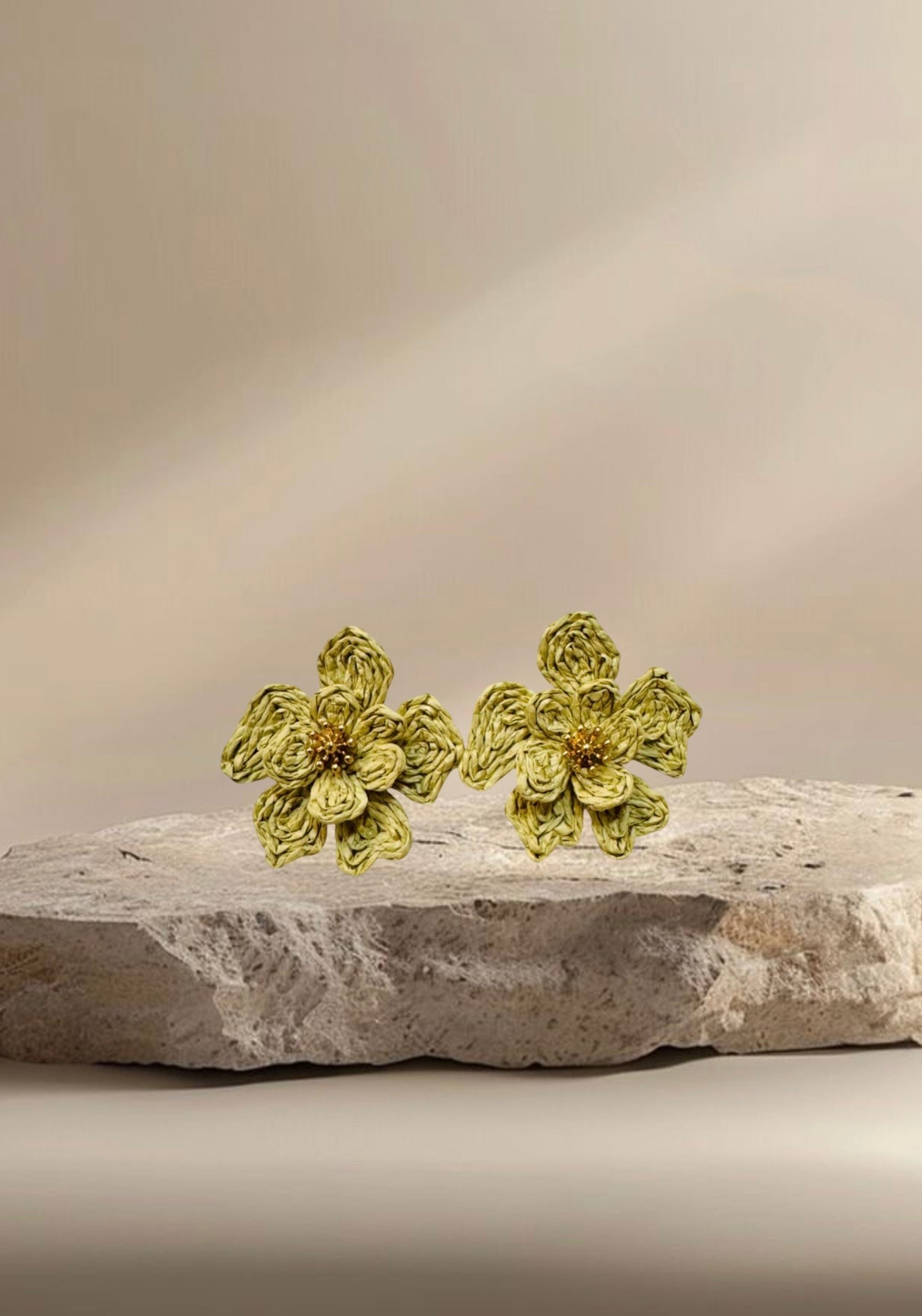 Pendientes yute