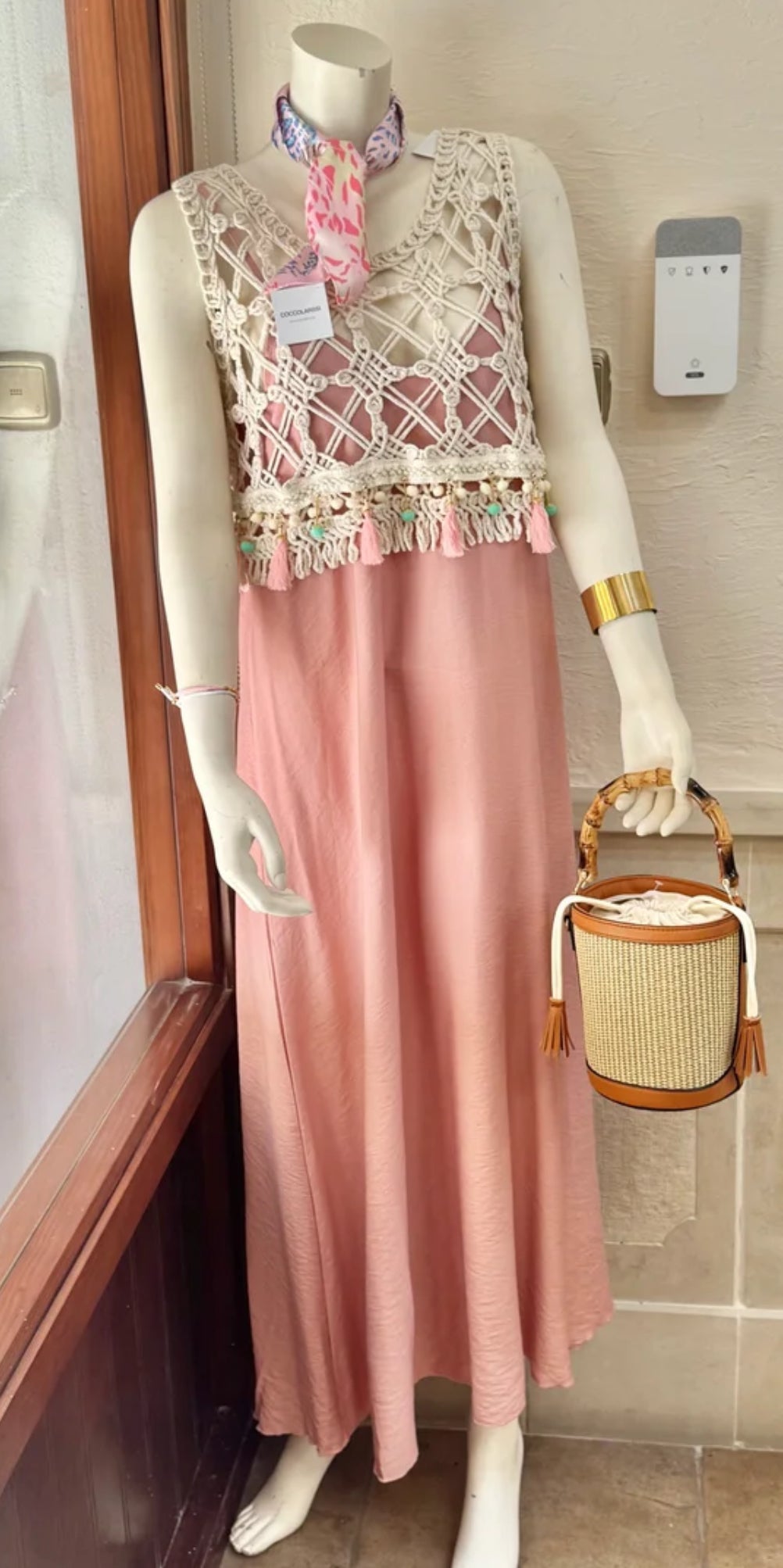 Vestido rosa