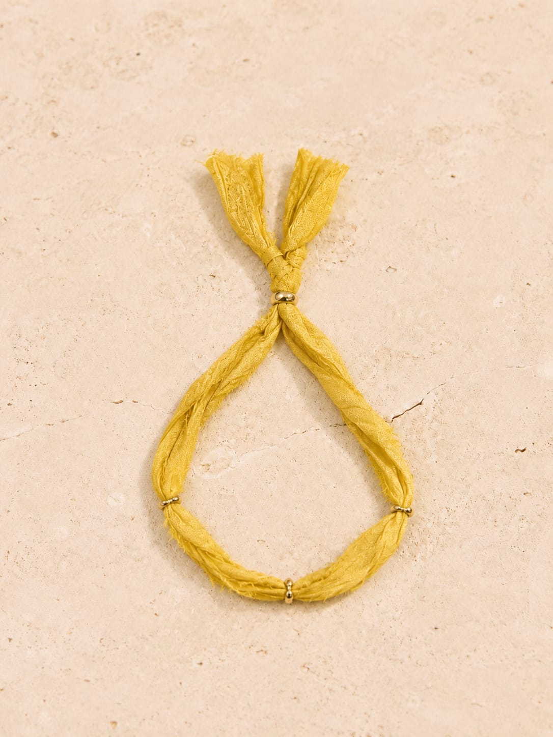 Pulsera Honey seda natural