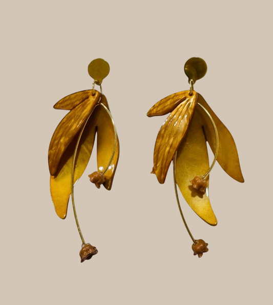 Pendientes flor