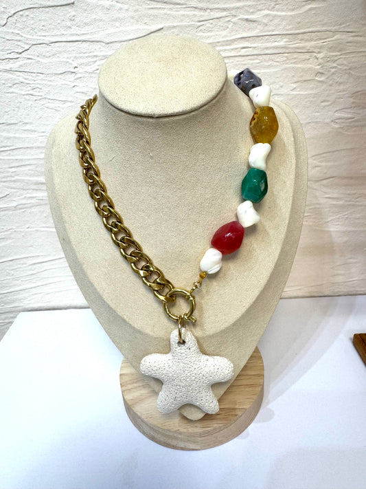 Collar perlas naturales
