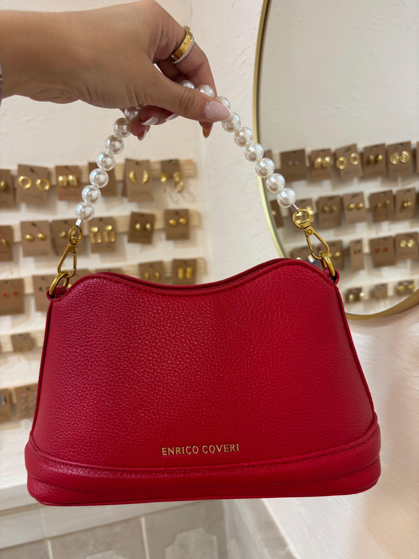 Bolso piel Enrico Coveri