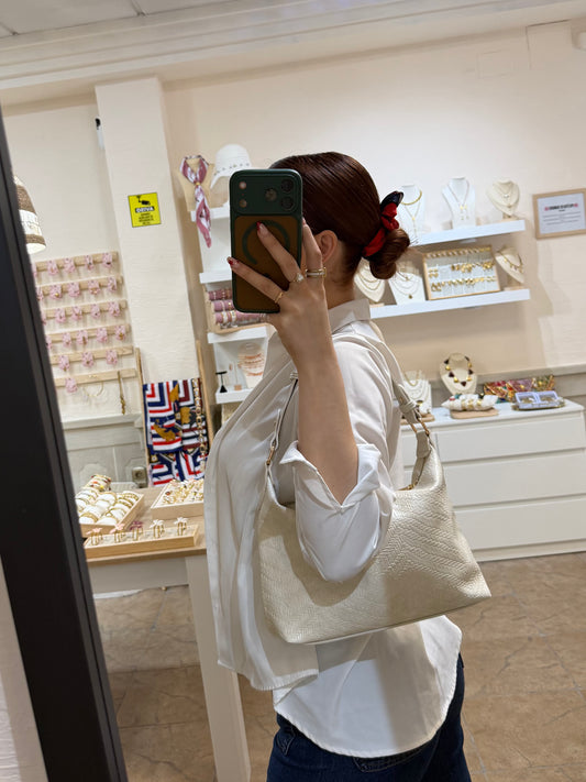 Bolso efecto trenzado