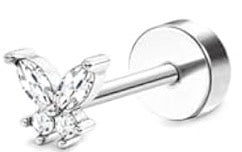 Piercing Mariposa cristalina