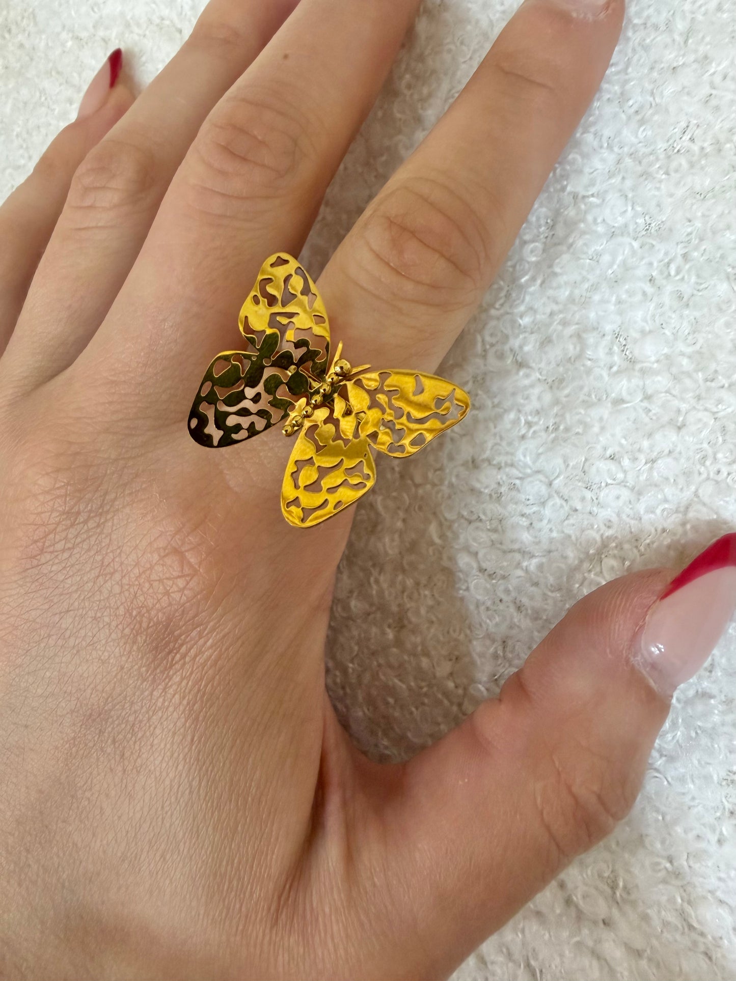 Anillo mariposa