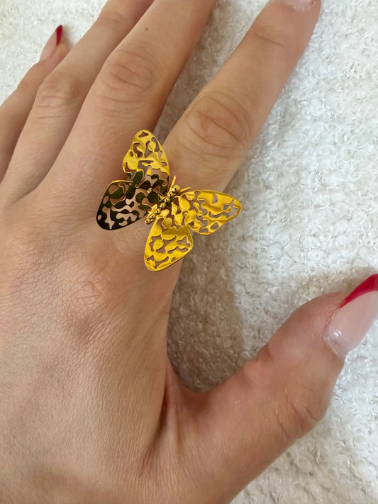 Anillo mariposa