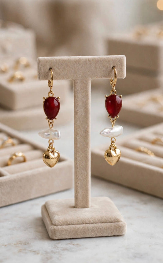 Pendientes combinados