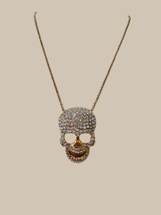Collar Catrina con circonitas