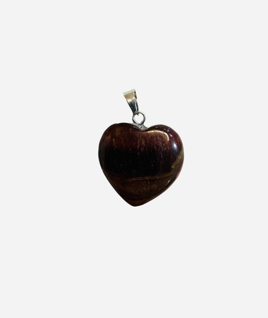 Charm corazón piedra
