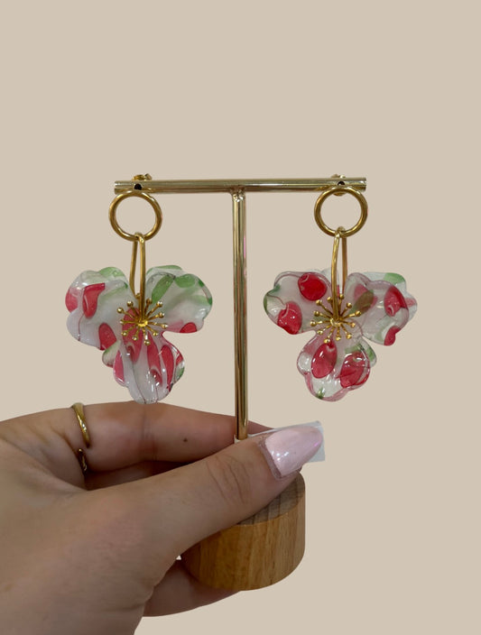 Pendientes Flor