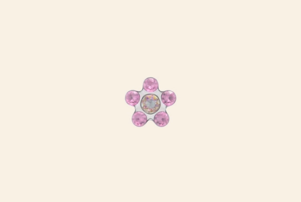 Pink Flower 5mm